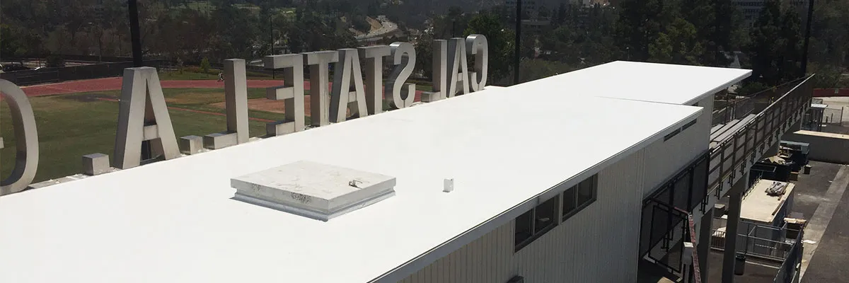 Cal State University Los Angeles roofing project